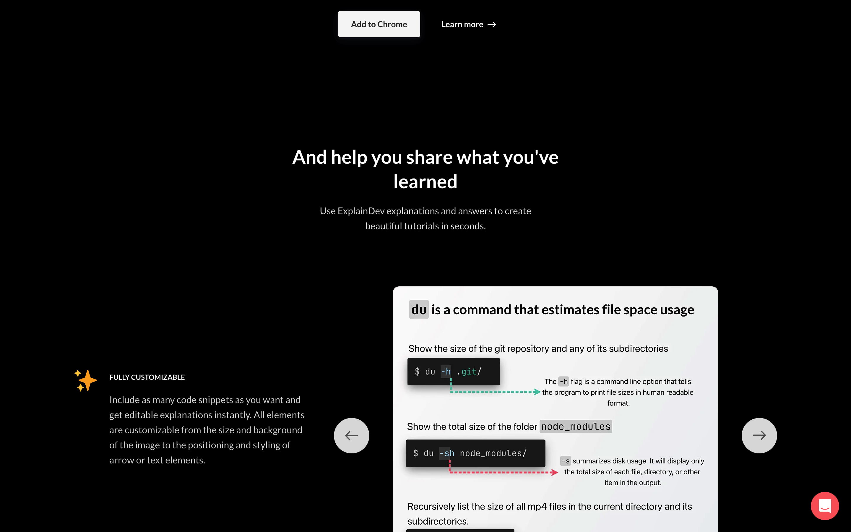 Screenshot of ExplainDev