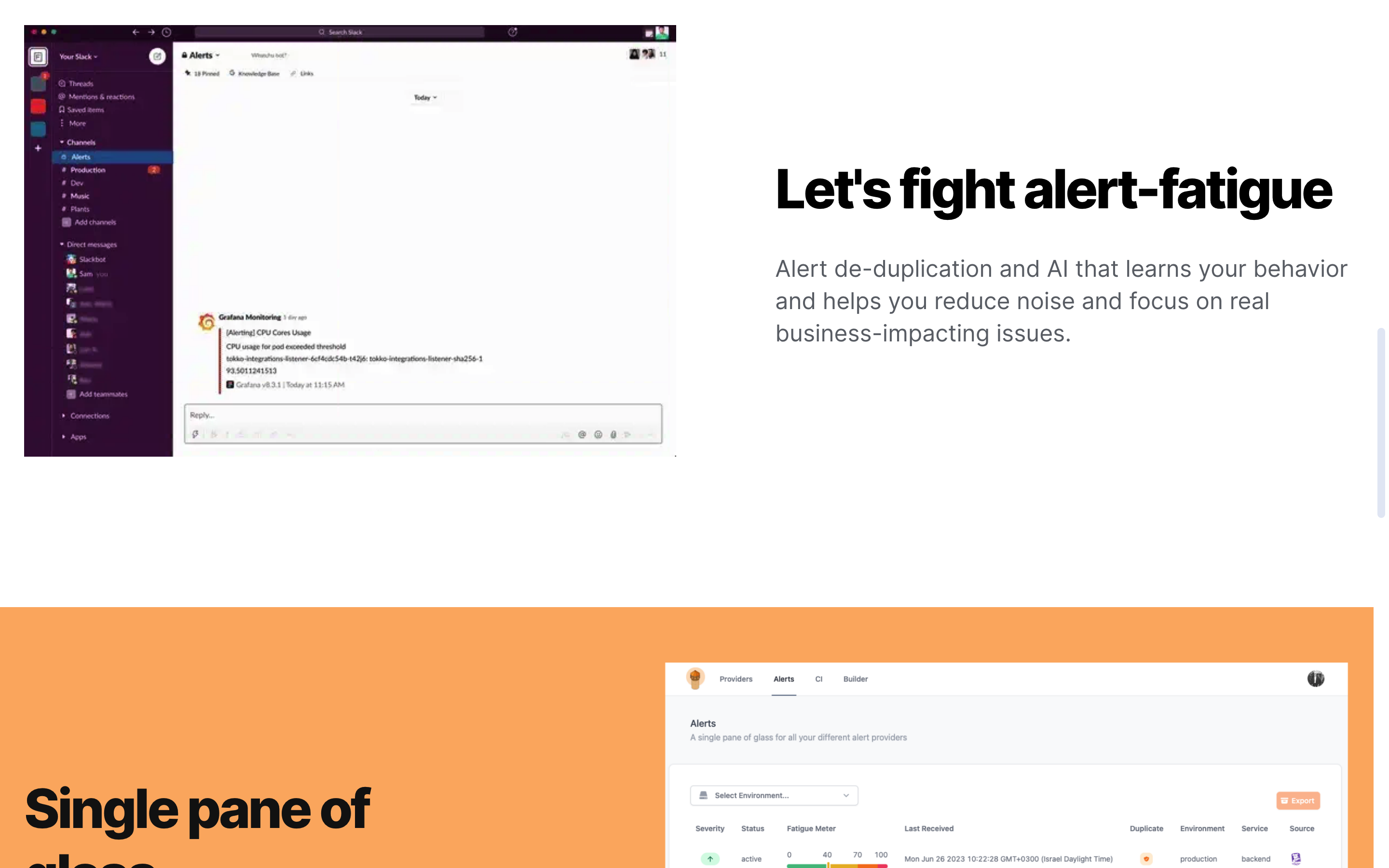 Screenshot of KeepHQ