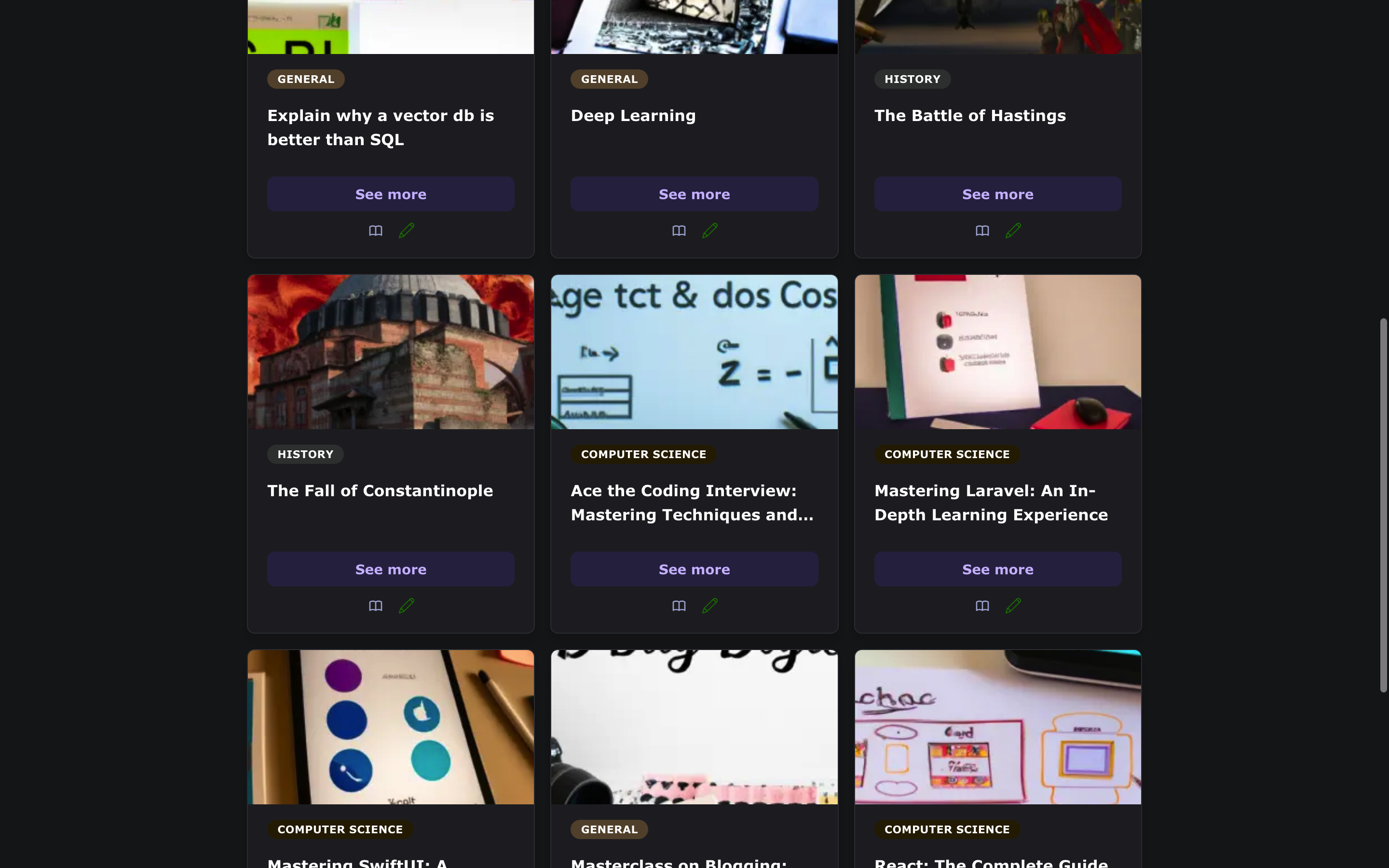 Screenshot of StudyRaid