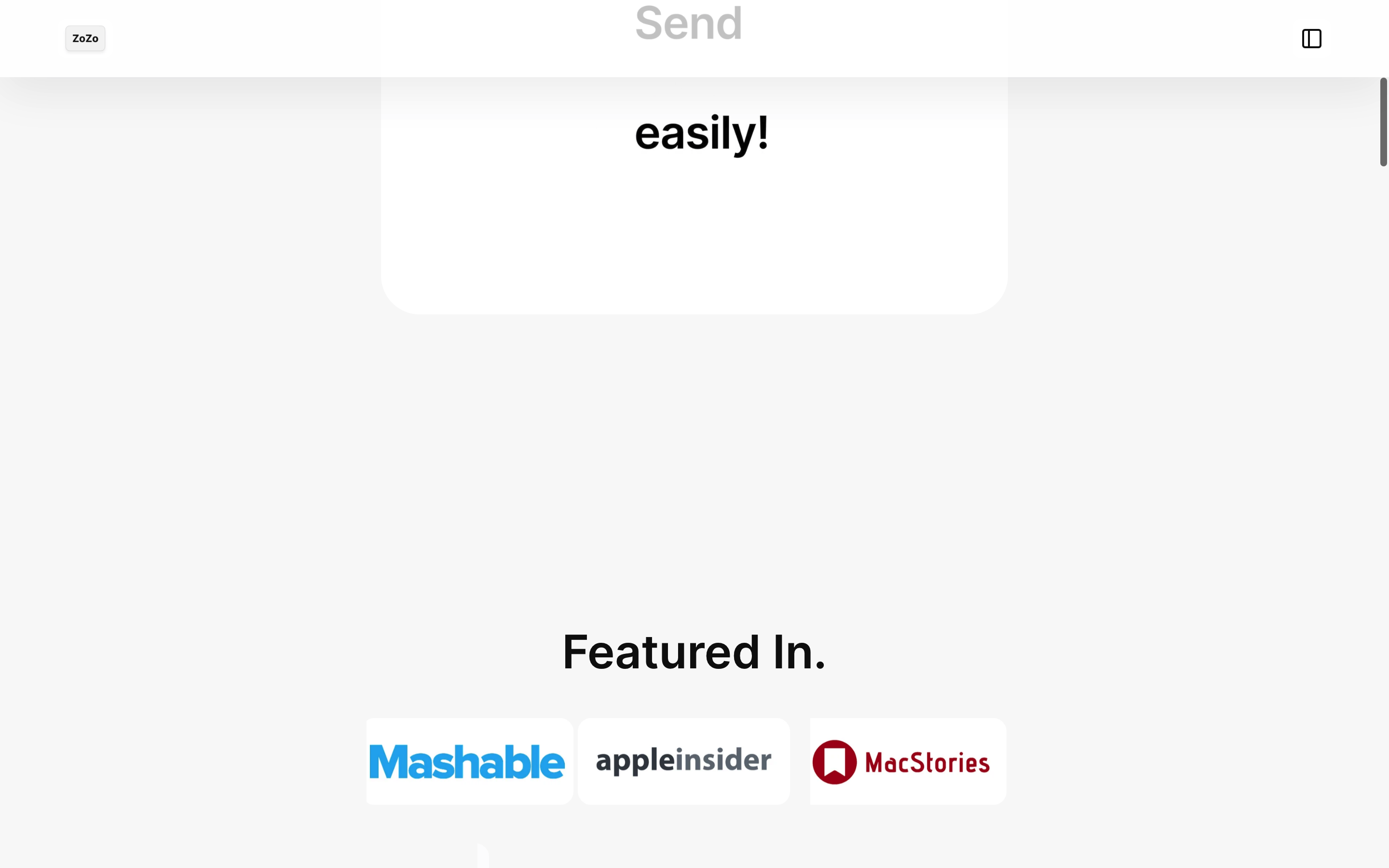 Screenshot of zozoapp-co