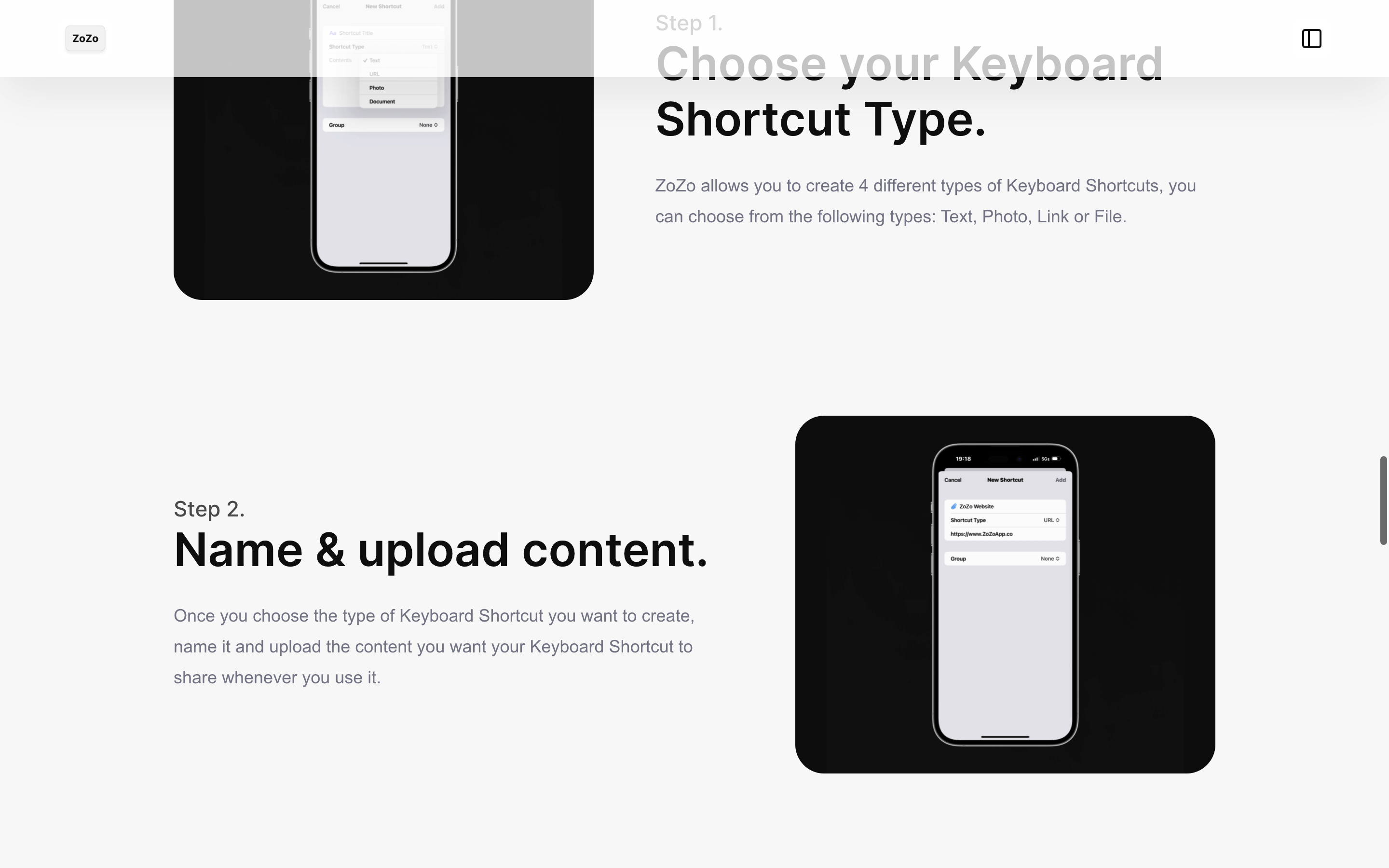 Screenshot of zozoapp-co