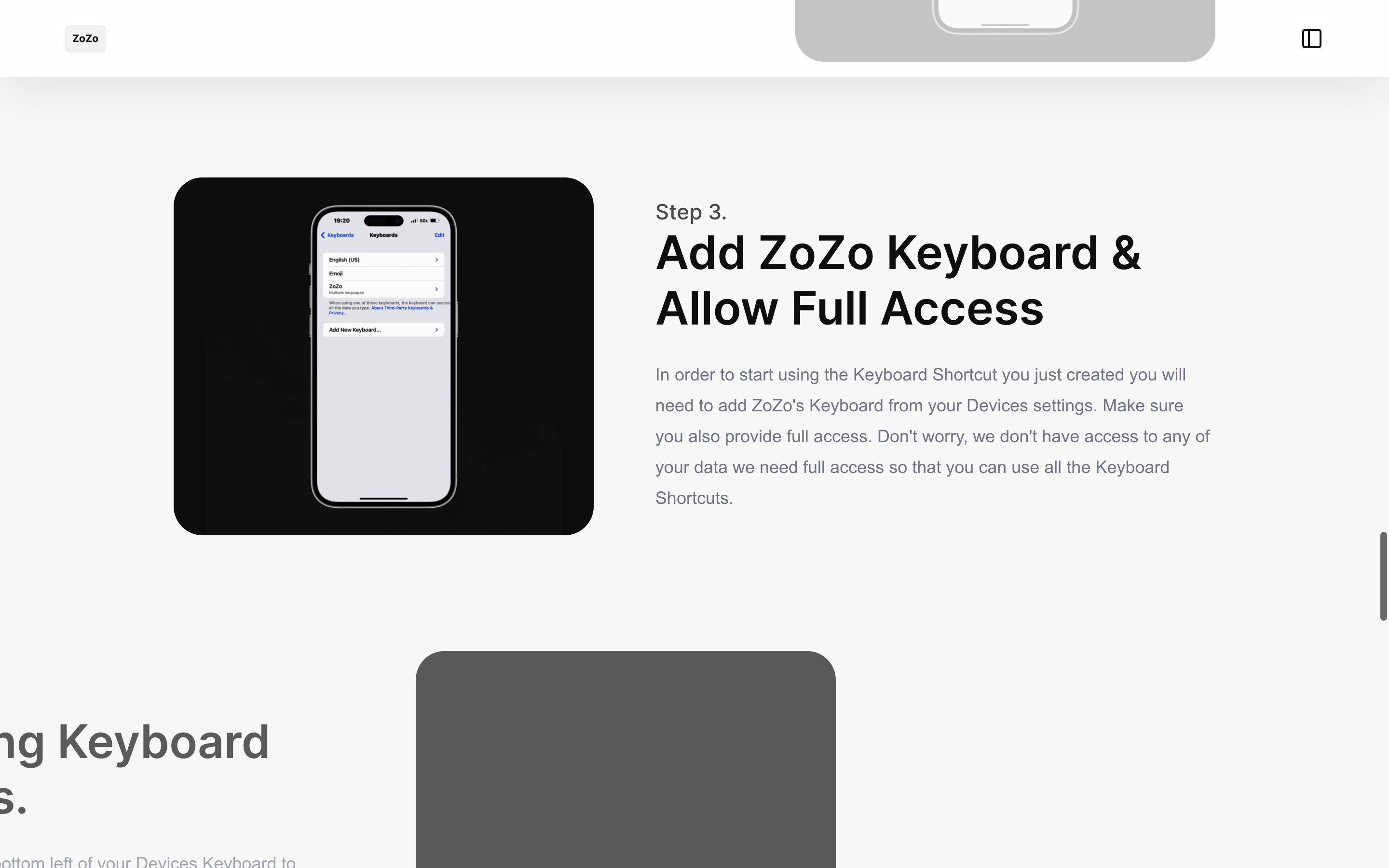 Screenshot of zozoapp-co