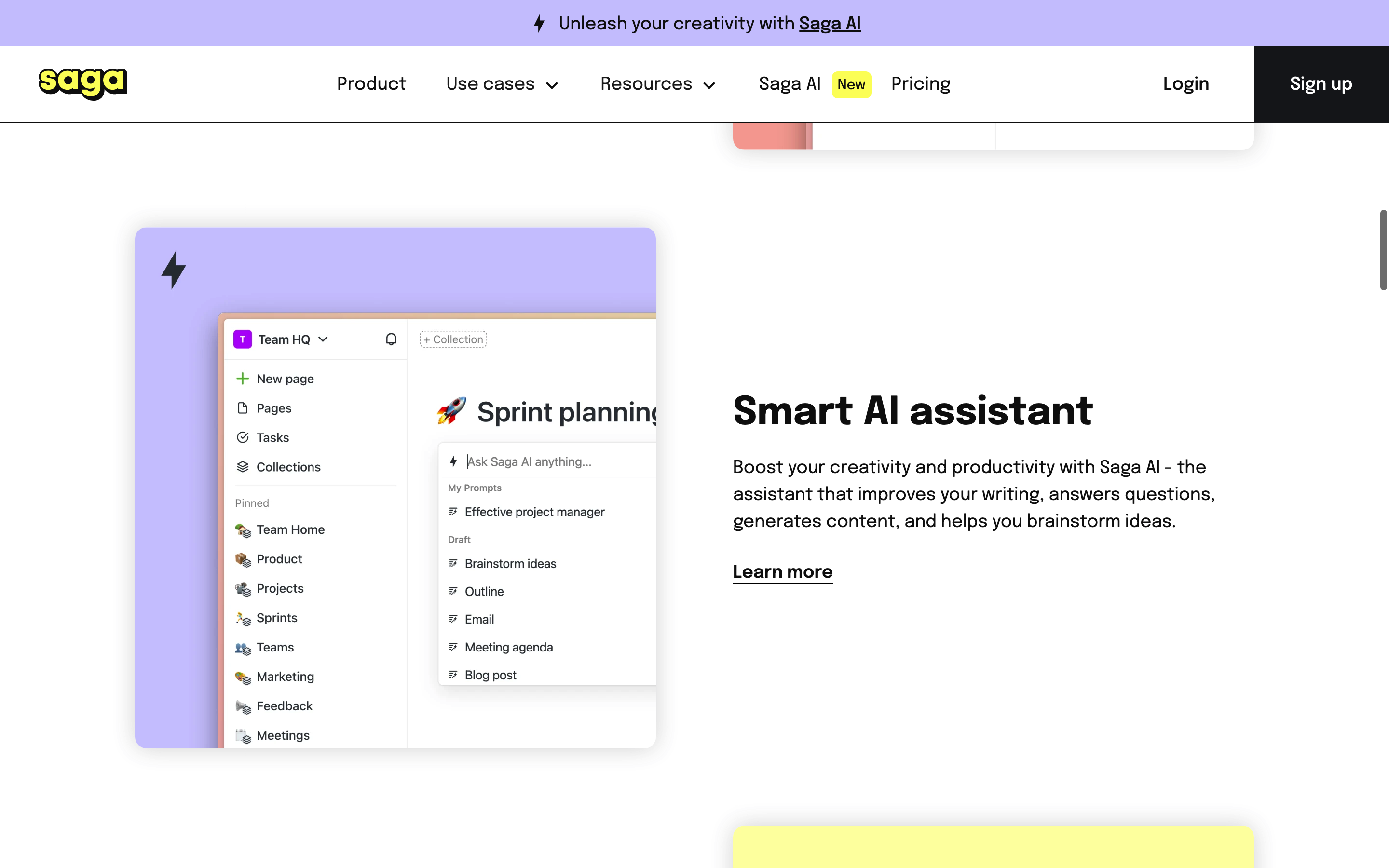 Screenshot of saga-so