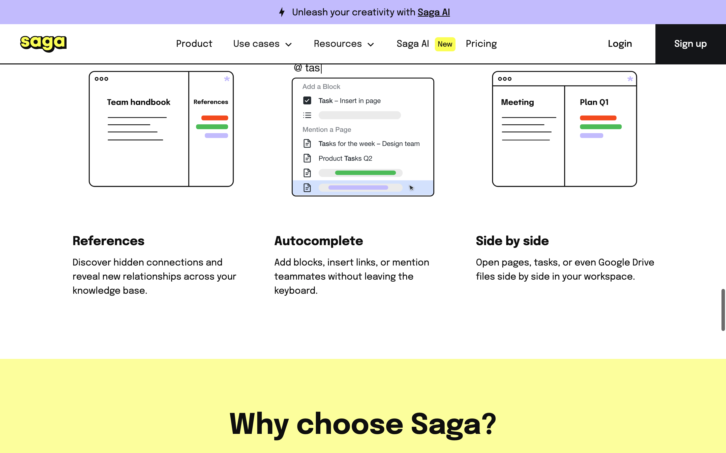 Screenshot of saga-so