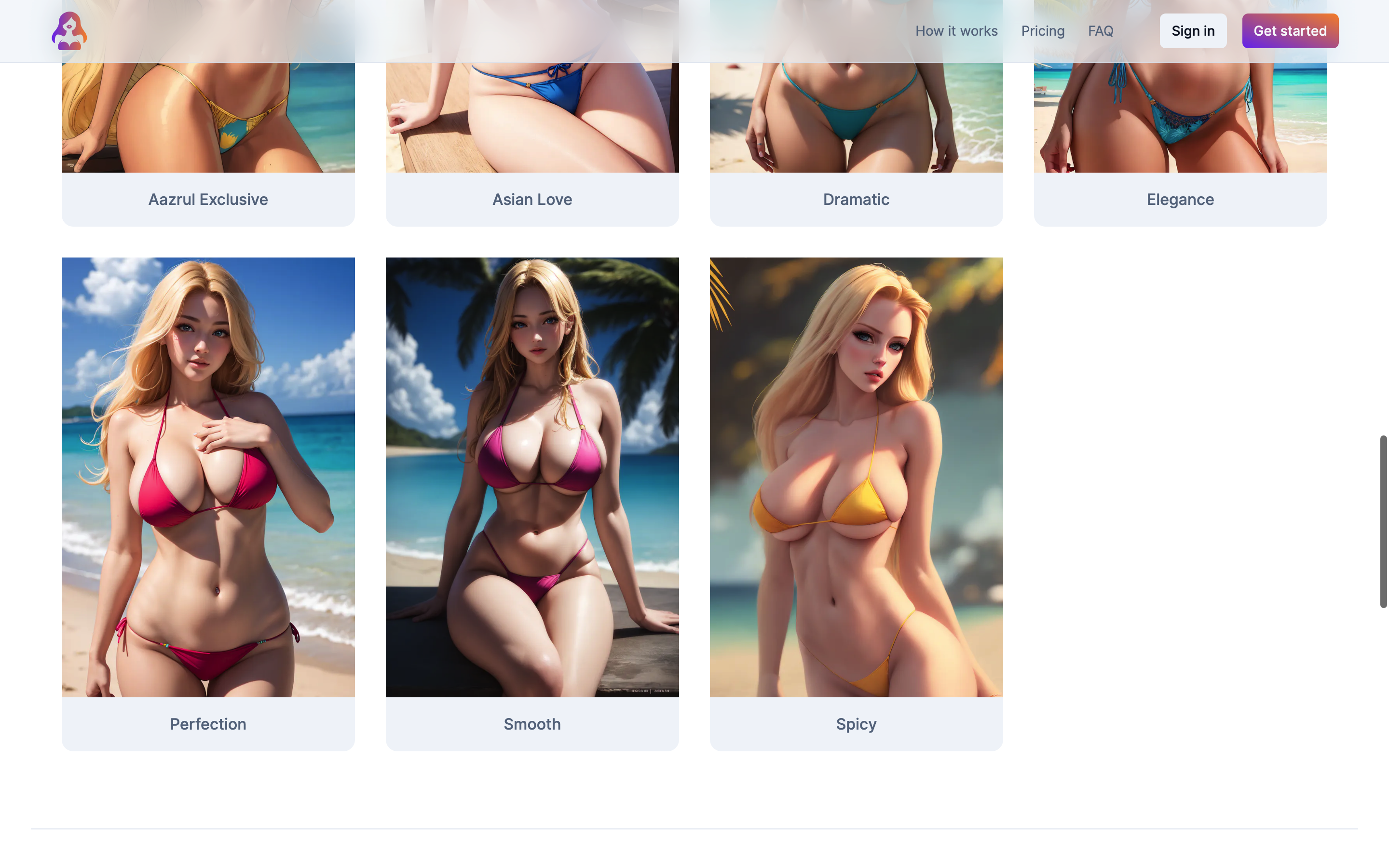 Screenshot of OnlyBabes.ai